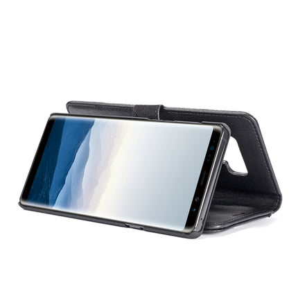 DG.MING Crazy Horse Texture Flip Detachable Magnetic Leather Case for Galaxy Note 9, with Holder & Card Slots & Wallet, Galaxy Note 9