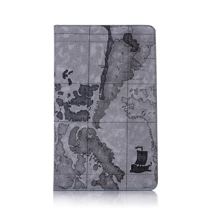 Map Texture Horizontal Flip Leather Case for Galaxy Tab A 10.1 (2019) T510 / T515,  with Holder & Card Slots & Wallet, Random Texture Delivery, For Galaxy Tab A 10.1 (2019)