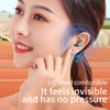 C1 Bluetooth 5.0 TWS Circular Chimney Touch Digital Display True Wireless Bluetooth Earphone with Charging Box, Circular Chimney