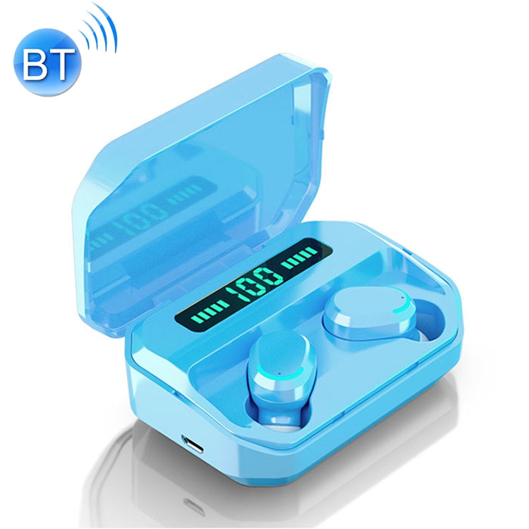 M8 Bluetooth 5.0 TWS Touch Digital Display True Wireless Bluetooth Earphone with Charging Box