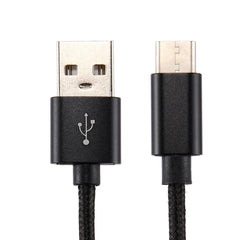 Knit Texture USB to USB-C / Type-C Data Sync Charging Cable, Cable Length: 1m, 3A Total Output, 2A Transfer Data