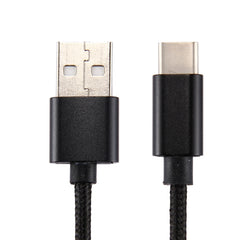 Knit Texture USB to USB-C / Type-C Data Sync Charging Cable, Cable Length: 1m, 3A Total Output, 2A Transfer Data