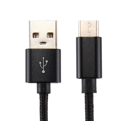 Knit Texture USB to USB-C / Type-C Data Sync Charging Cable, Cable Length: 3m, 3A Total Output, 2A Transfer Data