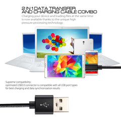 Knit Texture USB to USB-C / Type-C Data Sync Charging Cable, Cable Length: 3m, 3A Total Output, 2A Transfer Data