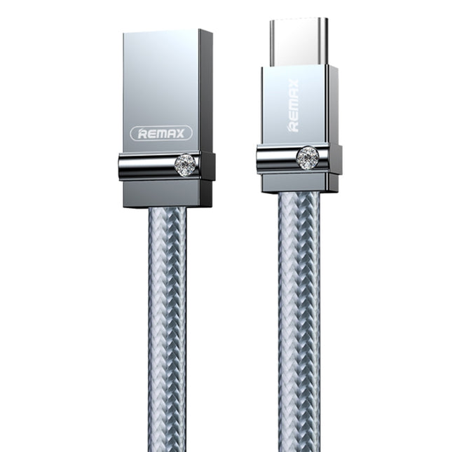 REMAX RC-091a 2.4A USB to USB-C / Type-C Golden Diamond Data Sync Charging Cable, Cable Length: 1m, RC-091a