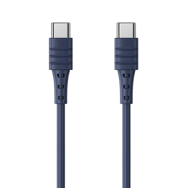 REMAX RC-068 PD 65W Type-C / USB-C to Type-C / USB-C High Elastic TPE Fast Charging Data Cable, Length: 1m, Type-C to Type-C