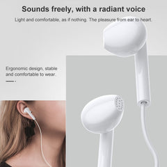 WK YA01 Type-C In-Ear Wired Earphone, Length: 1.2m, Type-C