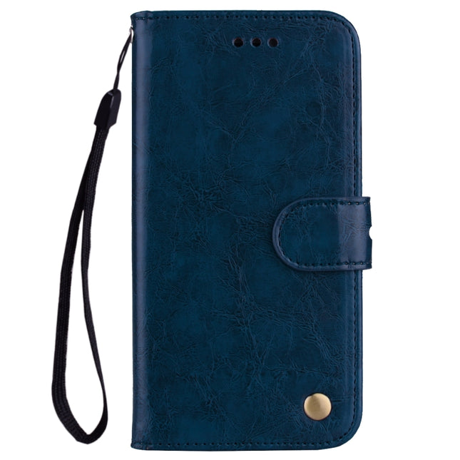 Business Style Oil Wax Texture Horizontal Flip Leather Case for Galaxy A6 (2018), with Holder & Card Slots & Wallet, For Galaxy A6 (2018)