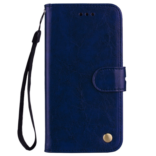 Business Style Oil Wax Texture Horizontal Flip Leather Case for Galaxy J6 (EU Version) (2018), with Holder & Card Slots & Wallet, For Galaxy J6 (EU Version) (2018)