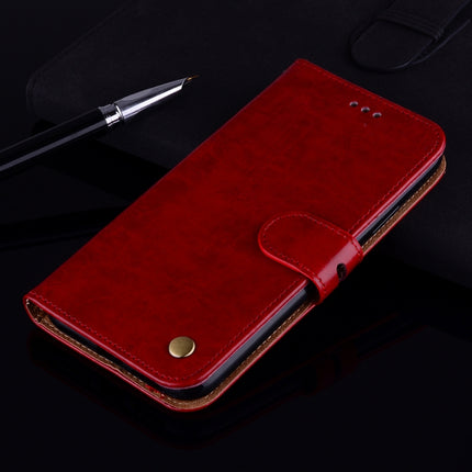 Business Style Oil Wax Texture Horizontal Flip Leather Case for Galaxy J4 (EU Version) (2018), with Holder & Card Slots & Wallet, For Galaxy J4 (EU Version) (2018)