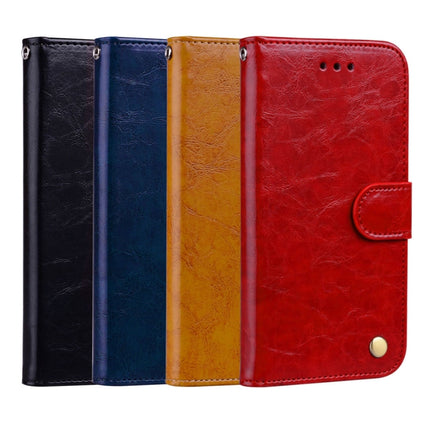 Business Style Oil Wax Texture Horizontal Flip Leather Case for Galaxy J4 (EU Version) (2018), with Holder & Card Slots & Wallet, For Galaxy J4 (EU Version) (2018)