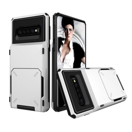 Shockproof TPU + PC Protective Case for Galaxy S10, with Card Slot