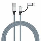 Type-C + Micro USB / Silver