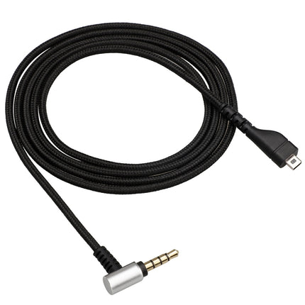 ZS0135 For SteelSeries Arctis 3 / 5 / 7 Earphone Audio Cable, Cable Length: 2m, Audio Cable Black, Audio Cable Silver