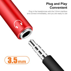 2 in 1 USB-C / Type-C Male to PD 60W USB-C / Type-C Charging + 3.5mm Audio Female Earphone Adapter