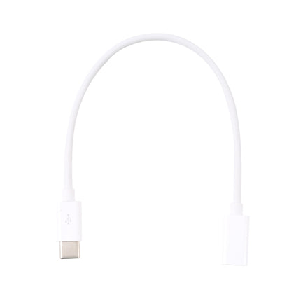 USB-C / Type-C Male to Type-C Female Extended Cable, Length: 20cm, 20cm