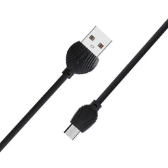 awei CL-61 2 in 1 2.5A Micro USB Charging + Transmission Aluminum Alloy Braided Data Cable, Length: 1m