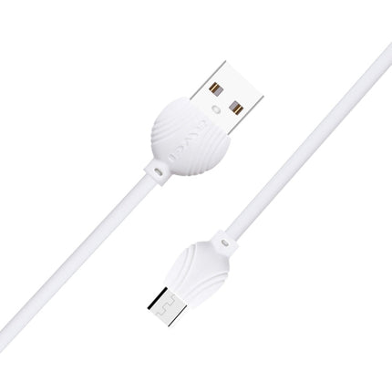 awei CL-61 2 in 1 2.5A Micro USB Charging + Transmission Aluminum Alloy Braided Data Cable, Length: 1m