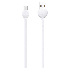 awei CL-61 2 in 1 2.5A Micro USB Charging + Transmission Aluminum Alloy Braided Data Cable, Length: 1m