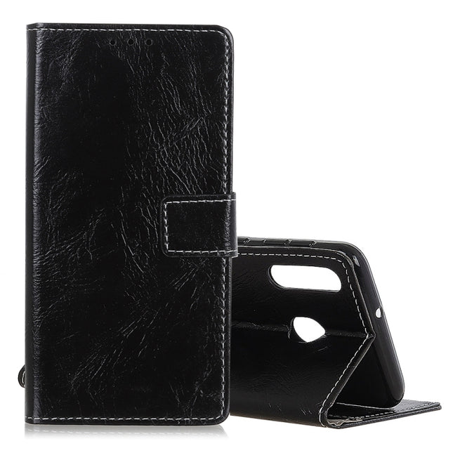 Retro Crazy Horse Texture Horizontal Flip Leather Case for Galaxy M30/A40S, with Holder & Card Slots & Photo Frame, For Samsung Galaxy M30/A40S, Galaxy M30/A40S
