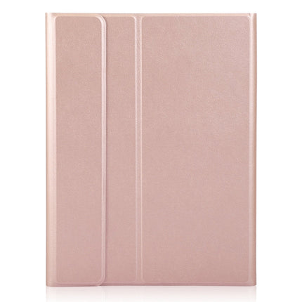 For iPad 11 2025 / 10th Gen 10.9 2022 A10B-A Lambskin Texture Bluetooth Touch Keyboard Leather Tablet Case with Pen Slot, A10B-A