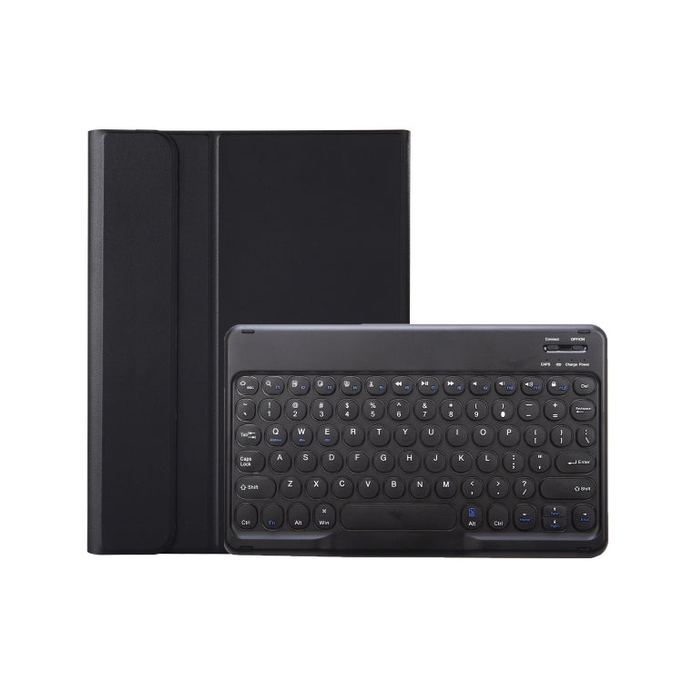 For iPad 10th Gen 10.9 2022 YA10B Lambskin Texture Bluetooth Keyboard Leather Tablet Case with Pen Slot, YA10B