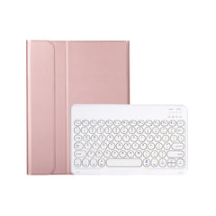 For iPad 11 2025 / 10th Gen 10.9 2022 YA10B Lambskin Texture Bluetooth Keyboard Leather Tablet Case with Pen Slot, YA10B
