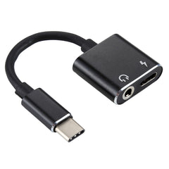 2 in 1 3.5mm to USB-C / Type-C Audio Charging Converter Adapter