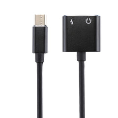 2 in 1 3.5mm to USB-C / Type-C Audio Charging Converter Adapter