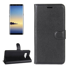 For Galaxy Note 8 Litchi Texture Horizontal Flip Leather Case with Holder & Card Slots & Wallet, Galaxy Note 8, For Galaxy Note 8