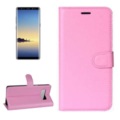 For Galaxy Note 8 Litchi Texture Horizontal Flip Leather Case with Holder & Card Slots & Wallet, Galaxy Note 8, For Galaxy Note 8