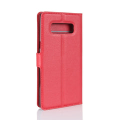 For Galaxy Note 8 Litchi Texture Horizontal Flip Leather Case with Holder & Card Slots & Wallet, For Galaxy Note 8, Galaxy Note 8