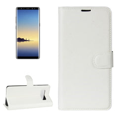 For Galaxy Note 8 Litchi Texture Horizontal Flip Leather Case with Holder & Card Slots & Wallet, For Galaxy Note 8, Galaxy Note 8