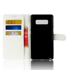 For Galaxy Note 8 Litchi Texture Horizontal Flip Leather Case with Holder & Card Slots & Wallet, Galaxy Note 8, For Galaxy Note 8