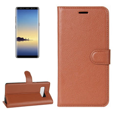 For Galaxy Note 8 Litchi Texture Horizontal Flip Leather Case with Holder & Card Slots & Wallet, Galaxy Note 8, For Galaxy Note 8