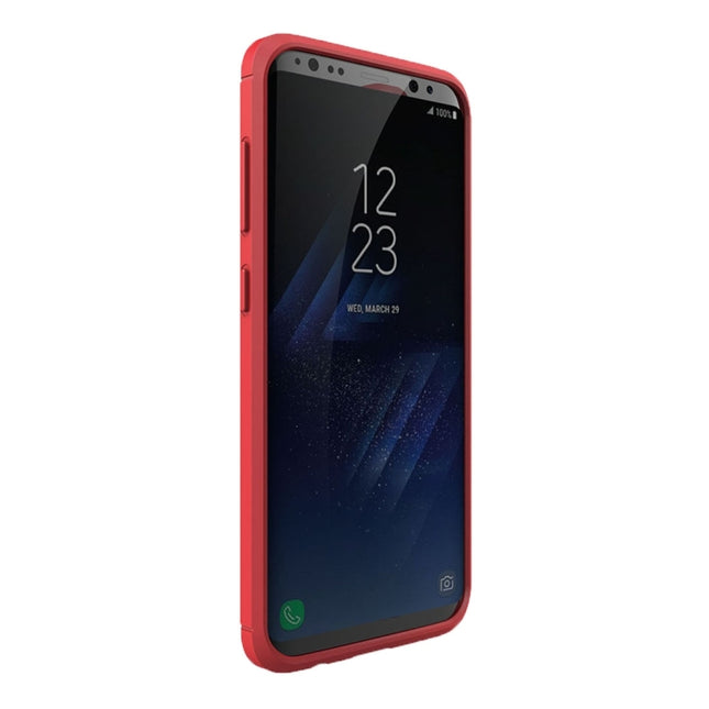 For Galaxy S8 Brushed Carbon Fiber Texture Shockproof TPU Protective Cover Case, For Galaxy S8, For Samsung Galaxy S8
