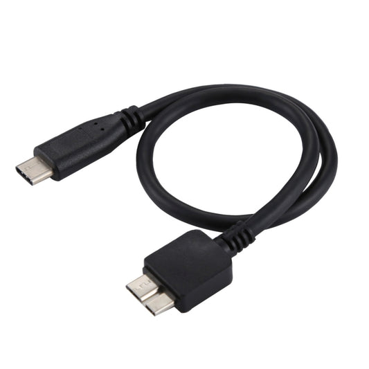 USB-C / Type-C Male to Micro B Male Adapter Cable, Total Length: about 30cm, 30cm