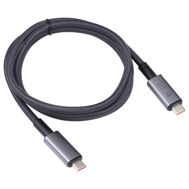 40Gbps 8K USB-C/Type-C to USB-C/Type-C Video Cable Compatible with USB 4, Length: 1m, 40Gbps Type-C to Type-C