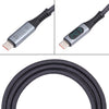 40Gbps 8K USB-C/Type-C to USB-C/Type-C Digital Video Cable Compatible with USB 4, Length: 1m, 40Gbps Type-C to Type-C Digital