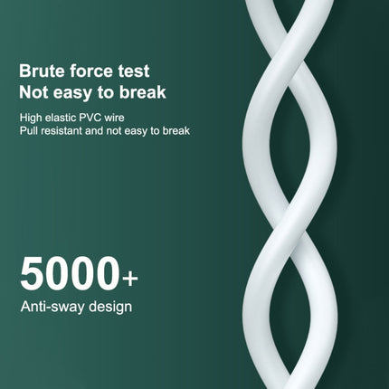 WK WDC-136 USB to Type-C / USB-C 3A Fast Charging Data Cable, USB to Type-C(White)