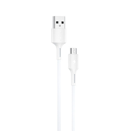 WK WDC-136 USB to Micro USB 3A Fast Charing Data Cable, USB to Micro USB(White)