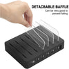 008QC Multi-function DC5V/9A QC18W Output 6 Ports USB Detachable Charging Station Smart Charger, Support QC3.0, 008QC