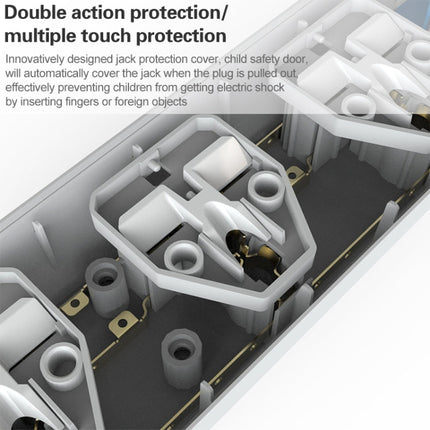 LDNIO SC3301 3 x USB Ports Travel Home Office Socket, Cable Length: 1.6m, US Plug, SAS8610AUS, SAS8610BUS, SAS8610EU, SAS8610UK