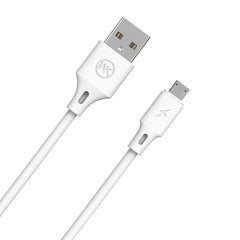 WK WDC-092 2m 2.4A Max Output Full Speed Pro Series USB to Micro USB Data Sync Charging Cable, 2m Micro USB