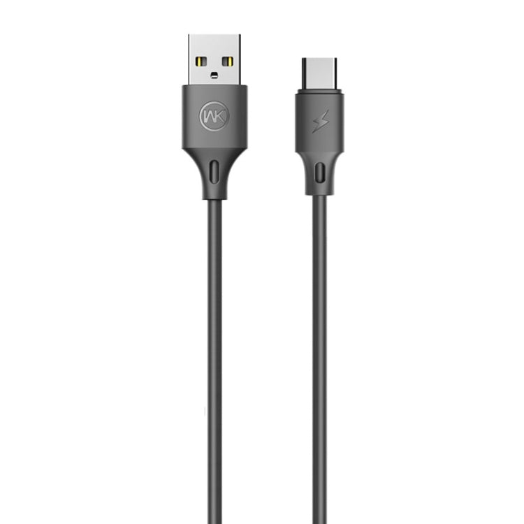 WK WDC-092 2m 2.4A Max Output Full Speed Pro Series USB to USB-C / Type-C Data Sync Charging Cable, 2m Type-C