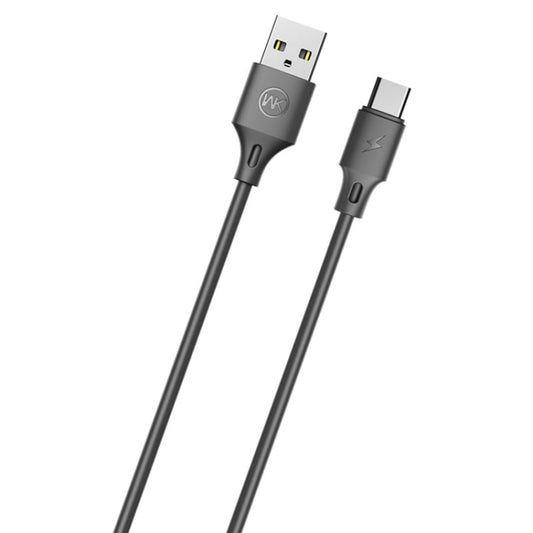 WK WDC-092 2m 2.4A Max Output Full Speed Pro Series USB to USB-C / Type-C Data Sync Charging Cable, 2m Type-C