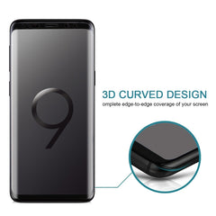 25 PCS For Galaxy S9 Plus 9H Surface Hardness 3D Curved Edge Anti-scratch Full Screen HD Tempered Glass Screen Protector, For Galaxy S9 Plus