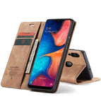 For Galaxy A20 / A30 / Brown