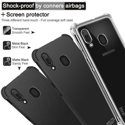 IMAK All-inclusive Shockproof Airbag TPU Case for Galaxy A20 / Galaxy A30, with Screen Protector, For Galaxy A20 / Galaxy A30