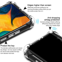 IMAK All-inclusive Shockproof Airbag TPU Case for Galaxy A20 / Galaxy A30, with Screen Protector, For Galaxy A20 / Galaxy A30